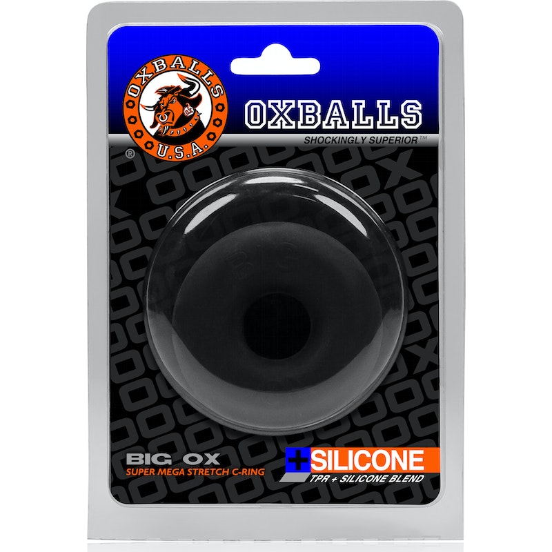 OxBalls Big Ox Cockring, Black Ice
