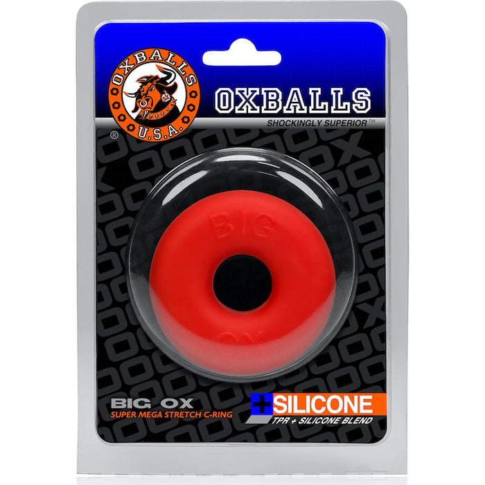 Big Ox Cockring Red Ice