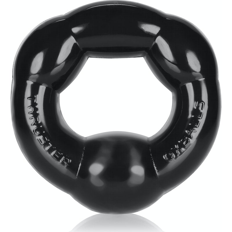 OxBalls Thruster Cockring, Clear/Black