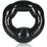 OxBalls Thruster Cockring, Clear/Black