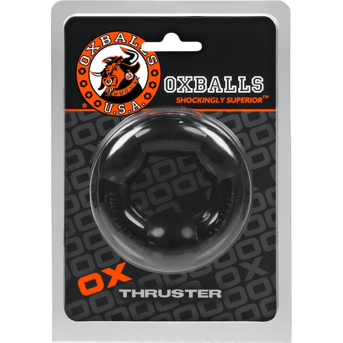 OxBalls Thruster Cockring, Clear/Black
