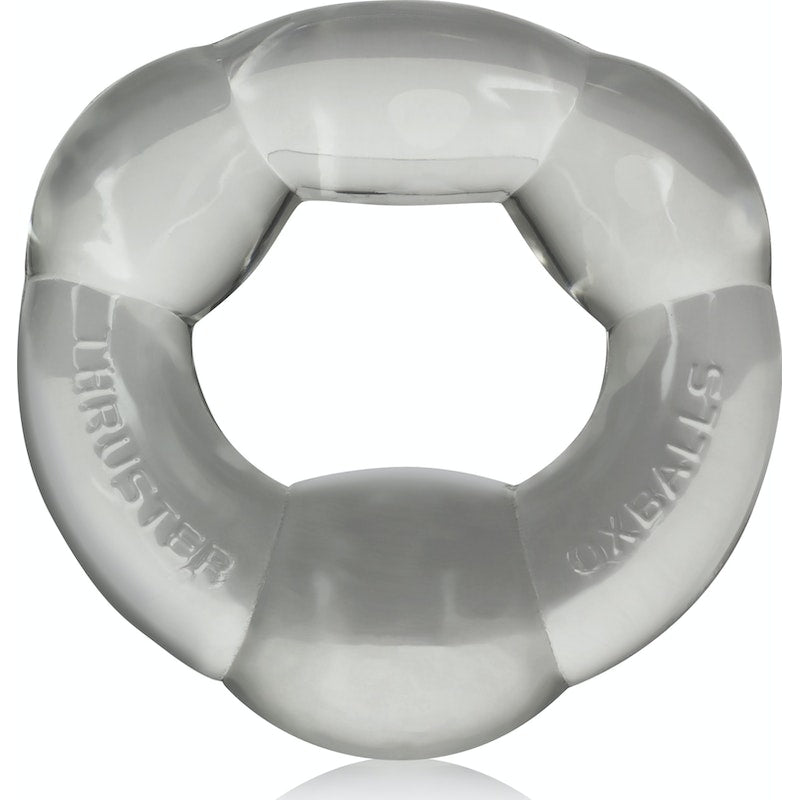 OxBalls Thruster Cockring, Clear/Black