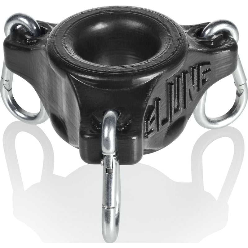 OxBalls Slung Ballstretcher With 3 Carabiners Black