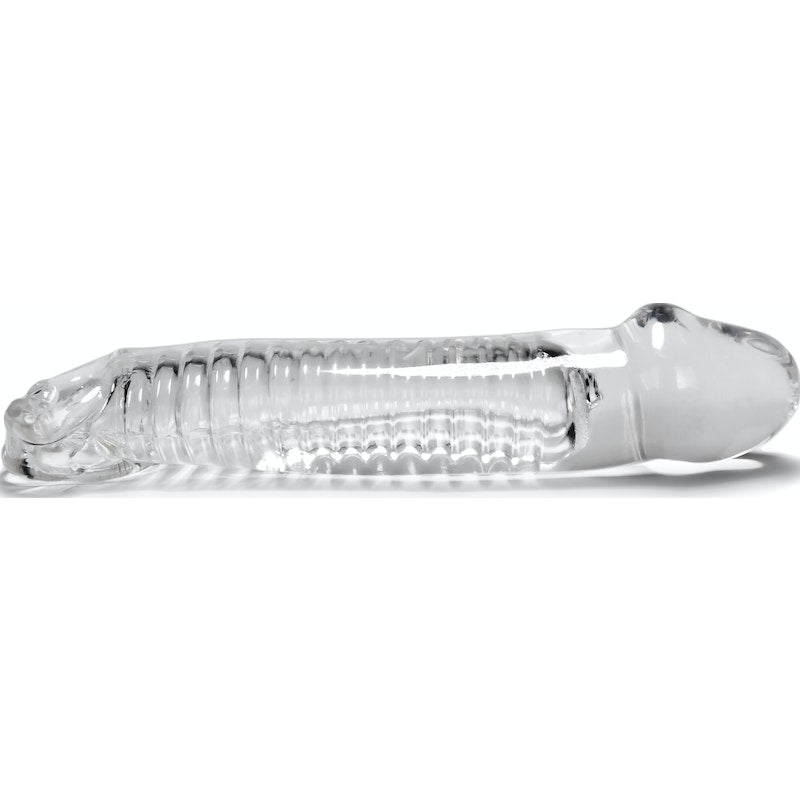 OxBalls Muscle Cocksheath, 9.25"/23.5cm, Clear