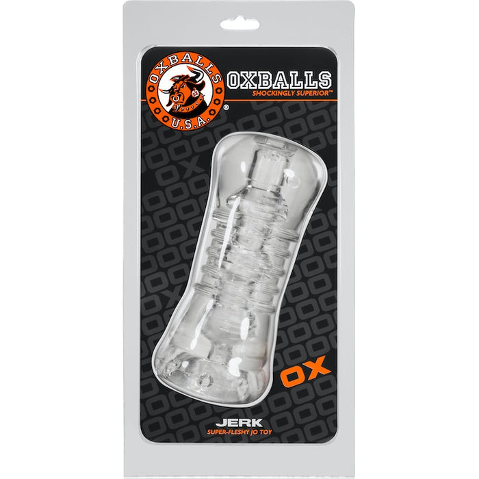 OxBalls Jerk Masturbator, Clear