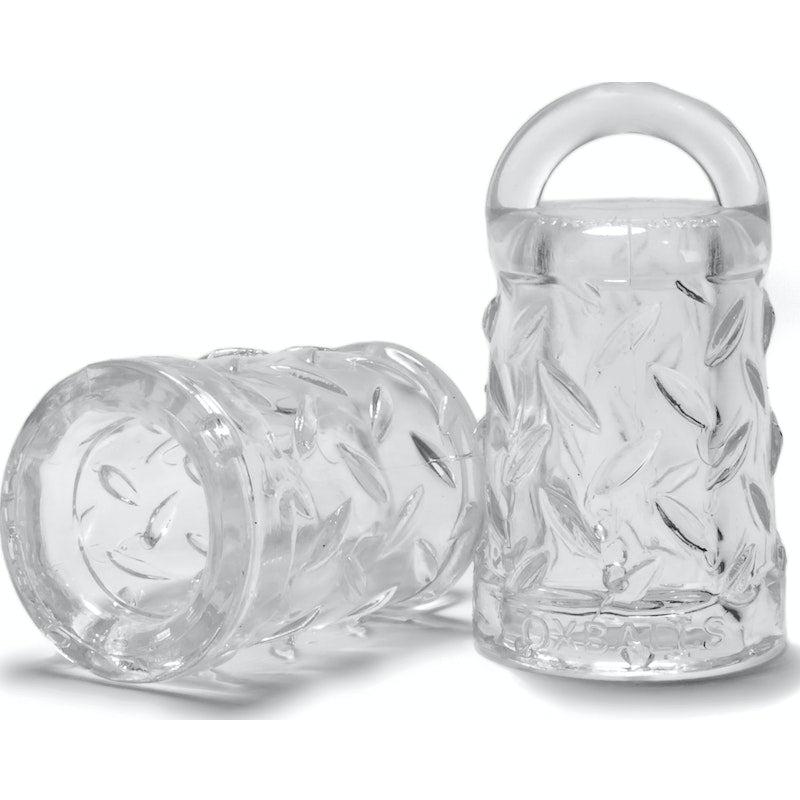 OxBalls Gripper Nipple Puller (pair), Clear