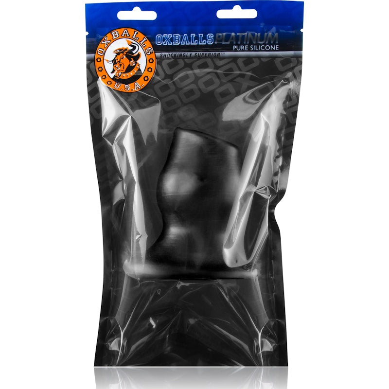 OxBalls Pighole 2 Hollow Plug, Medium, Black