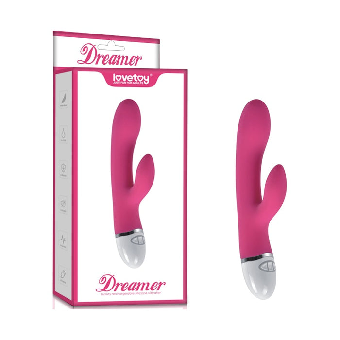 Lovetoy Dreamer Rechargeable Vibrator Pink