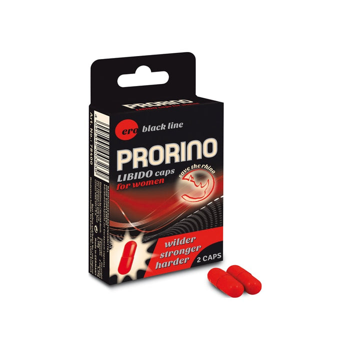 Hot Ero PRORINO Libido Caps For Women 2pk - Supplements