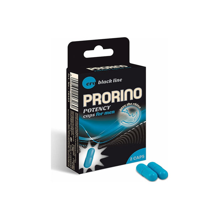 Hot Ero PRORINO Potency Caps For Men 2Pk - Supplements