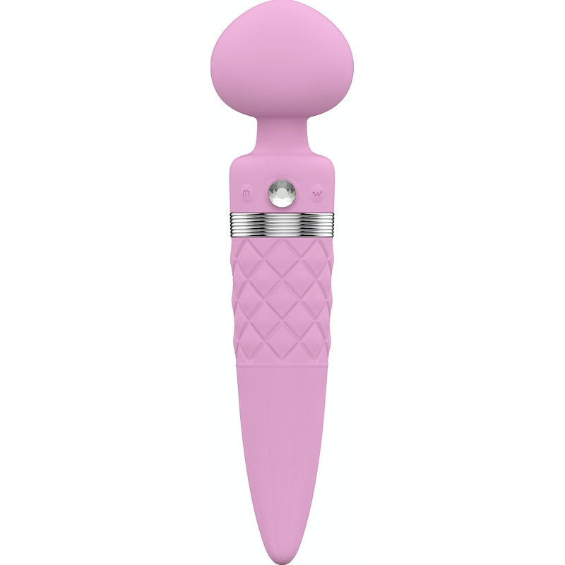 Pillow Talk Sultry Dual Ended Warming Massager Pink