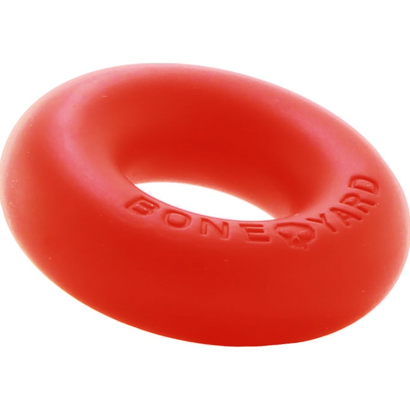 Boneyard Ultimate Silicone Cock Ring, 50mm, Black/Blue/Red/Yellow
