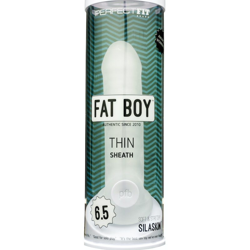 PerfectFit Fat Boy Thin Sheath, 6.5", Clear