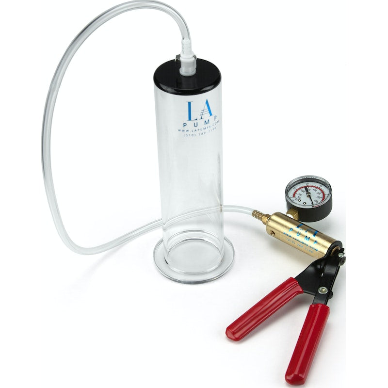 LA Pump Deluxe Penis Enlargement Package 1.75in x 9", Clear