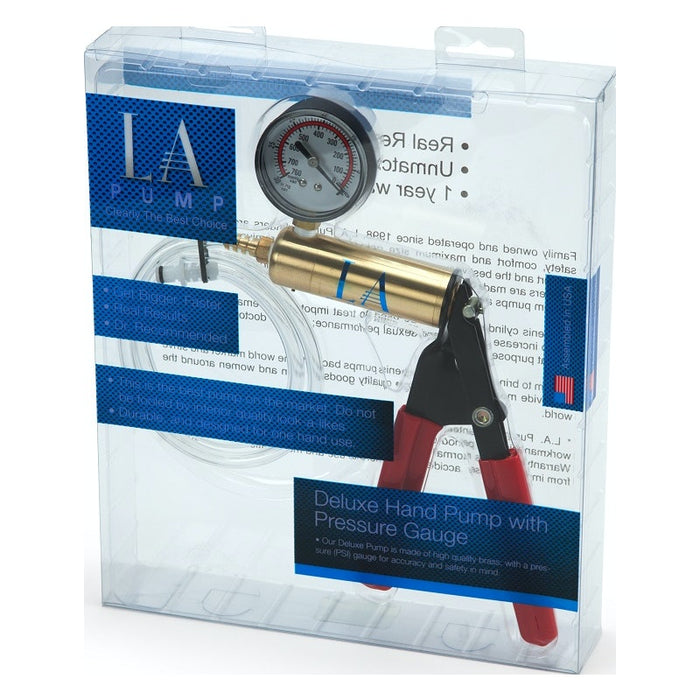 LA Pump Deluxe Hand Pump with Gauge