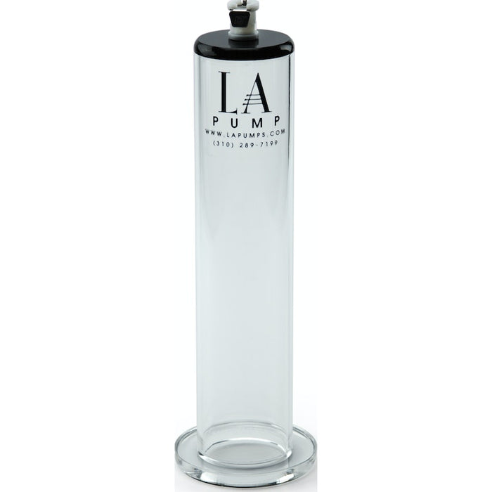 LA Pump Premium Penis Cylinder, 2.0in x 9in (5.1cm x 22.9cm), Clear