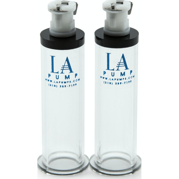 LA Pump Nipple Enlargement Cylinders, 1.57cm, Clear