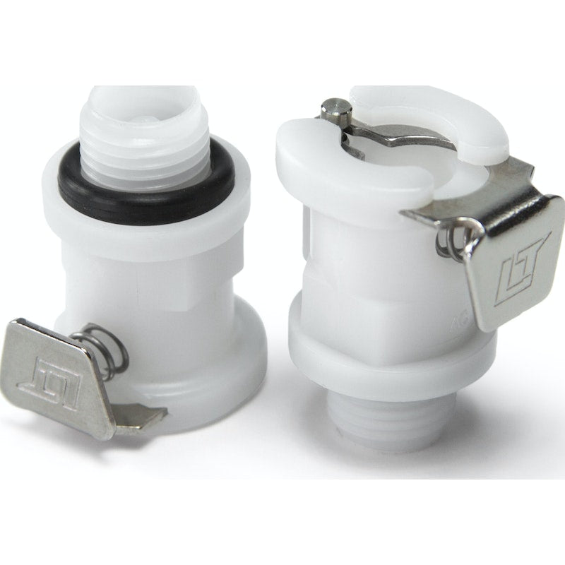LA Pump Female Coupler, White