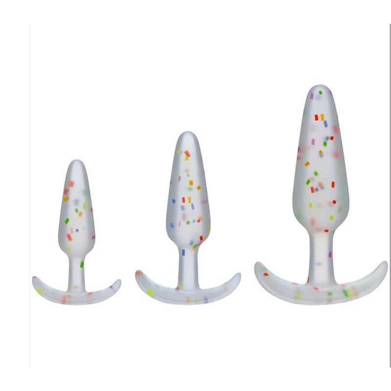 Doc Johnson Pride Anal Trainer Butt Plug Set