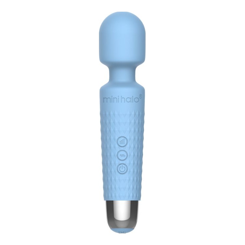 Shibari Mini Halo Wireless Wand 20X Powder Blue