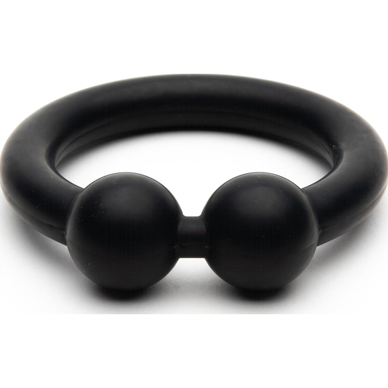 Sport Fucker Silocone Bullring Cockring Black, Red