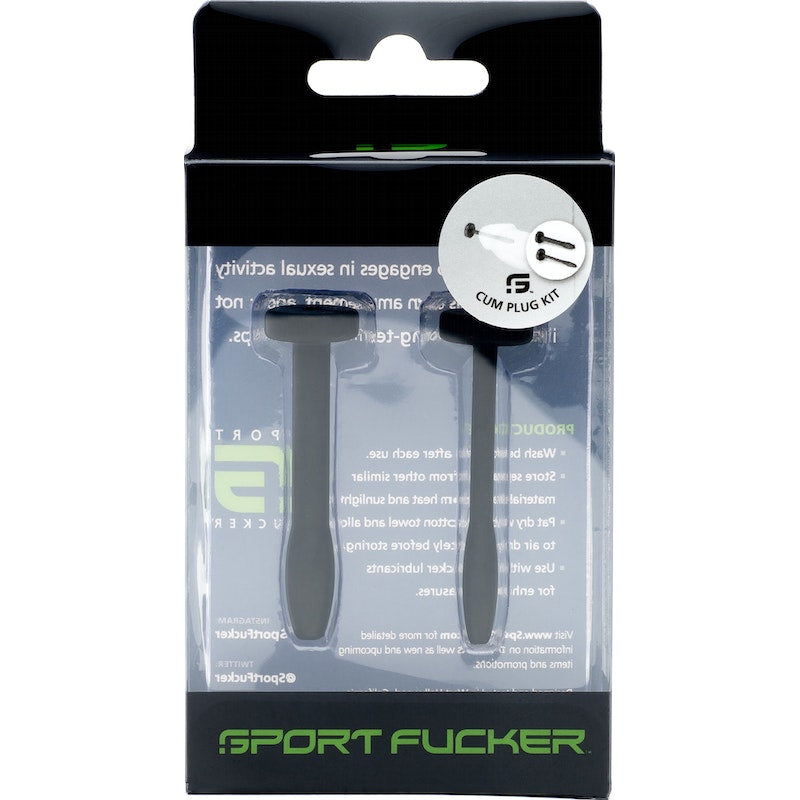 Cum Plug Kit Black
