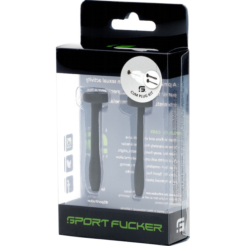 Cum Plug Kit Black