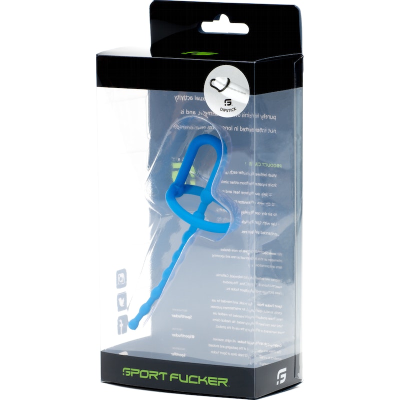 Sport Fucker Dipstick Penis Sound, 100mm, Blue