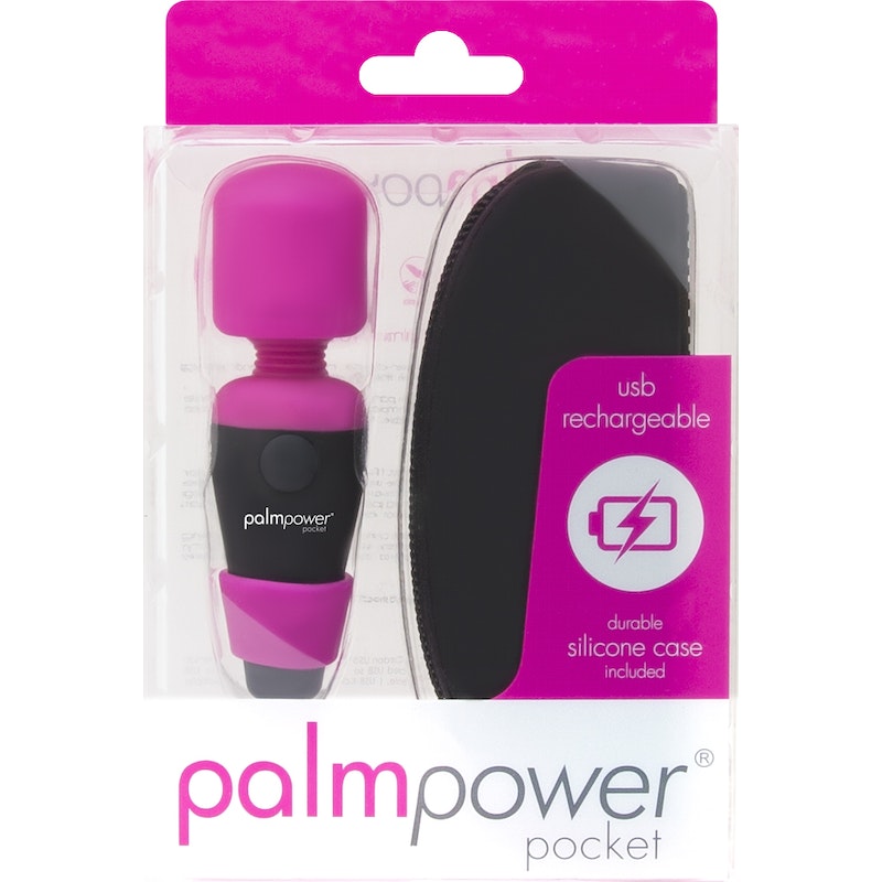 PalmPower Pocket Massage Wand, Pink