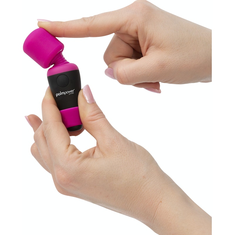 PalmPower Pocket Massage Wand, Pink