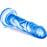 B Yours Sweet N Hard 5 Dildo, 7.5"/19cm, Blue/Pink/Purple