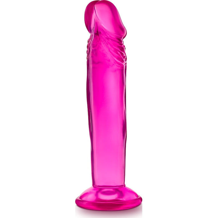 B Yours Sweet N Small Dildo, 6"/15cm, Blue/Pink/Purple