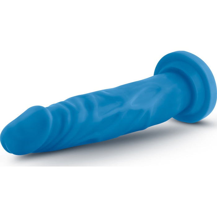 Neo Dual Density Cock Neon 7.5in Blue