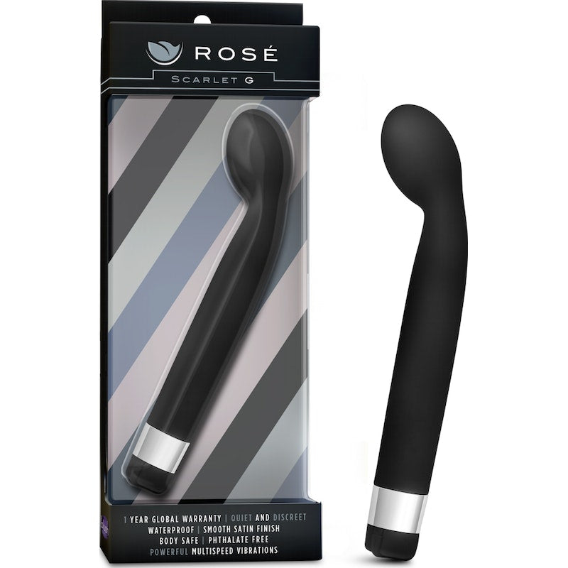 Rose Scarlet G Black