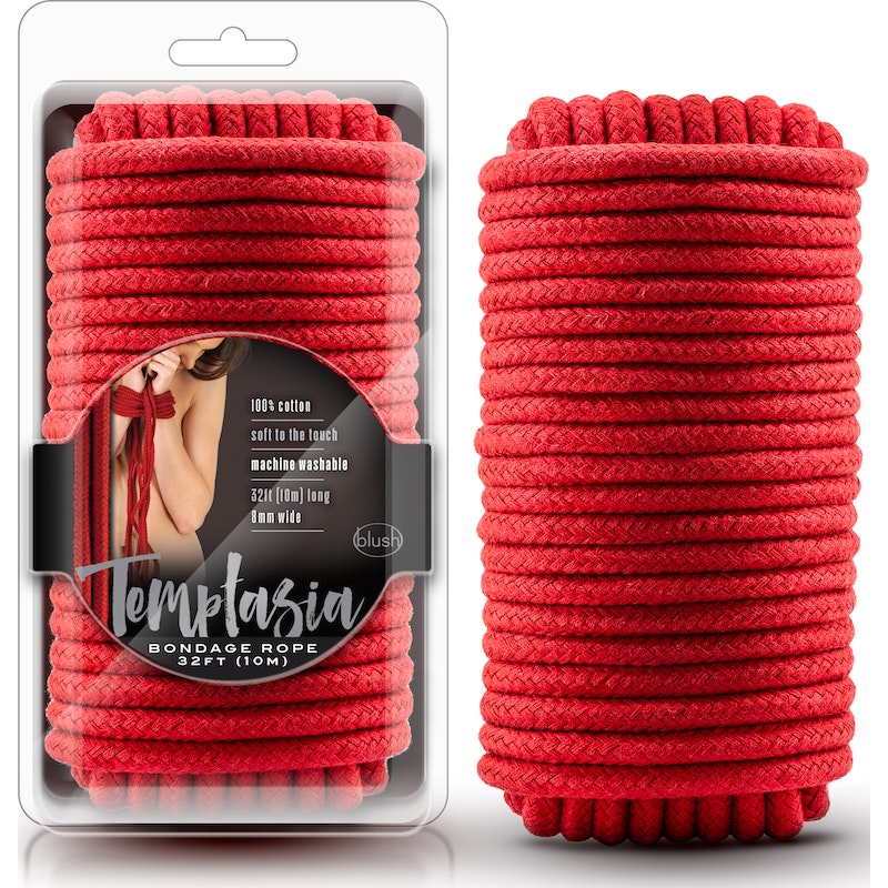Temptasia Bondage Rope 10m Black