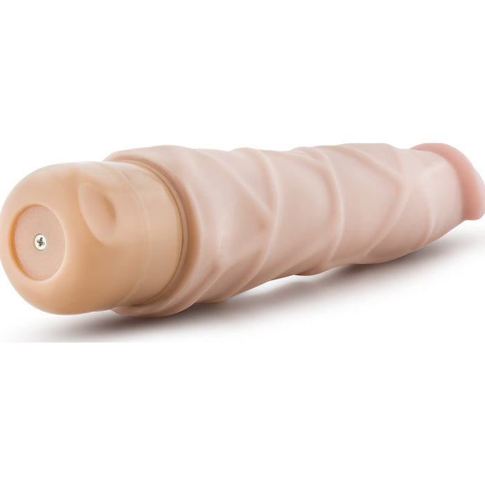 Dr Skin Cock Vibe 1 9in Vibrating Cock Beige