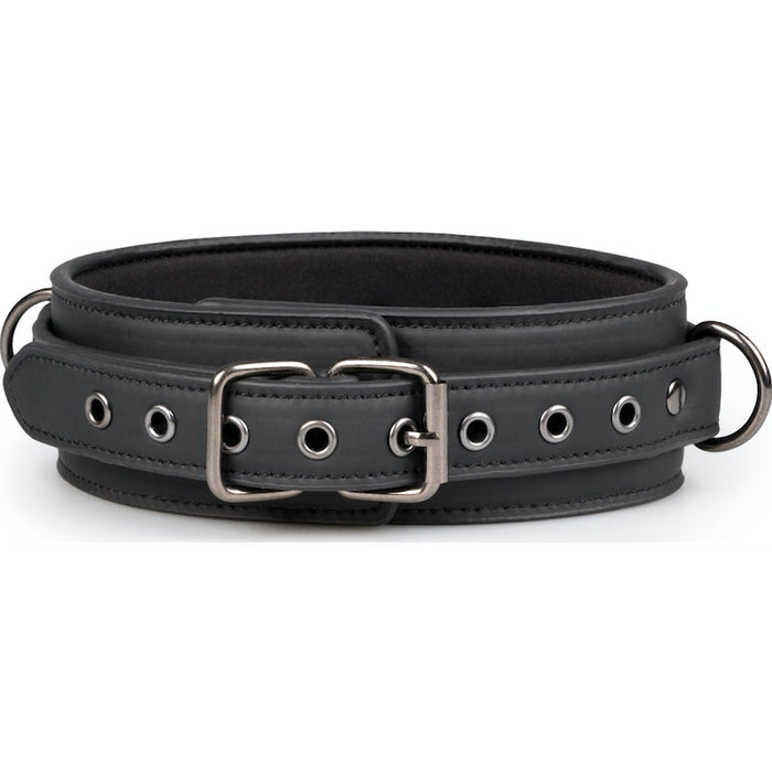 Easy Toys Fetish collar With Leash, Black