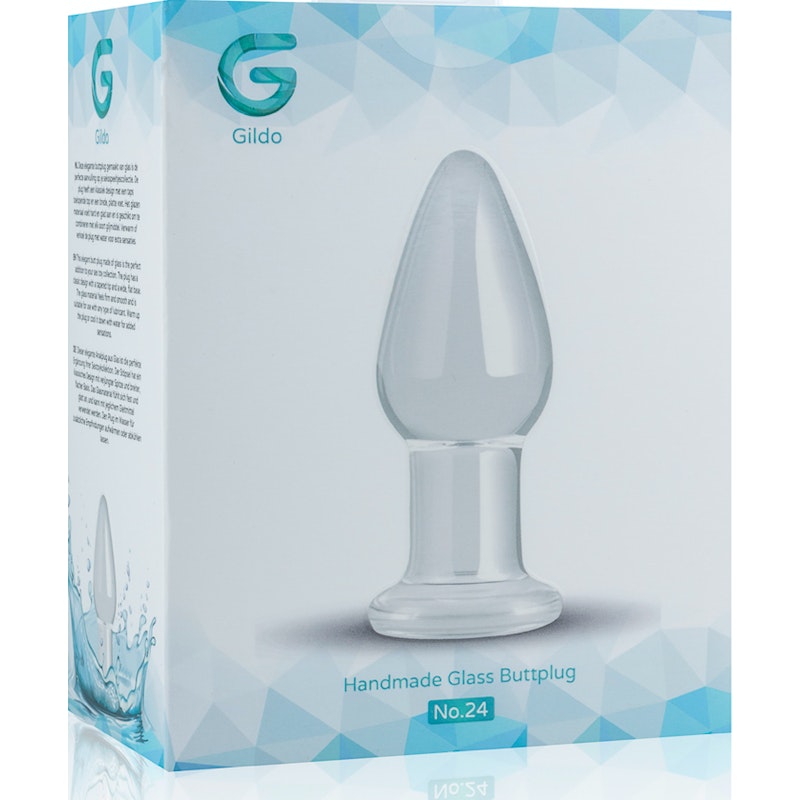 Gildo Glass Buttplug No 24