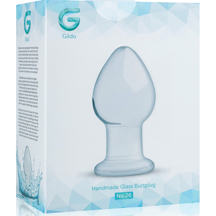Gildo Glass Buttplug No 26