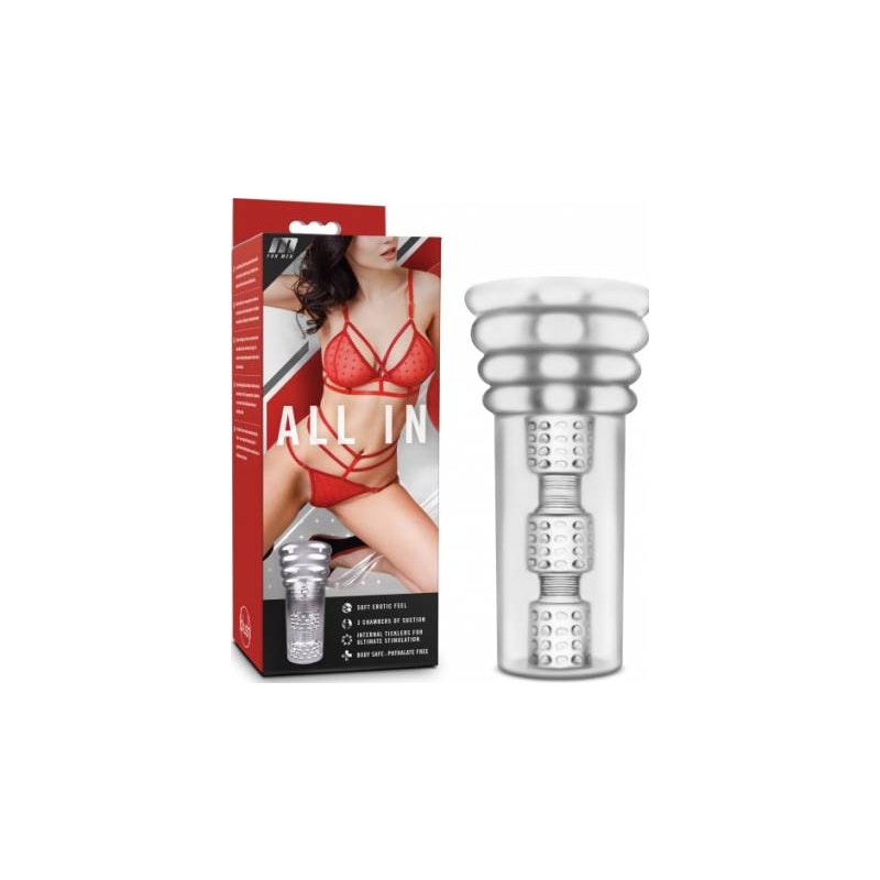 M for Men All In Masturbator, Clear