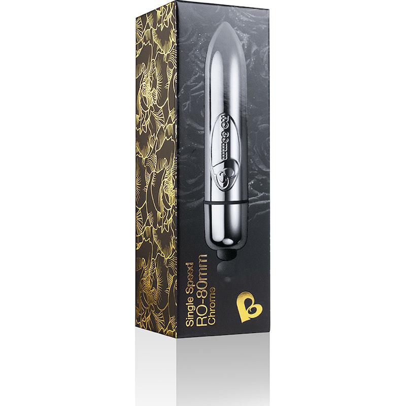 Rocks Off RO-80 Single Speed Bullet Chrome