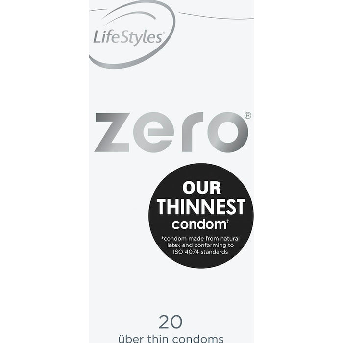 LifeStyles Zero Condoms 20pk