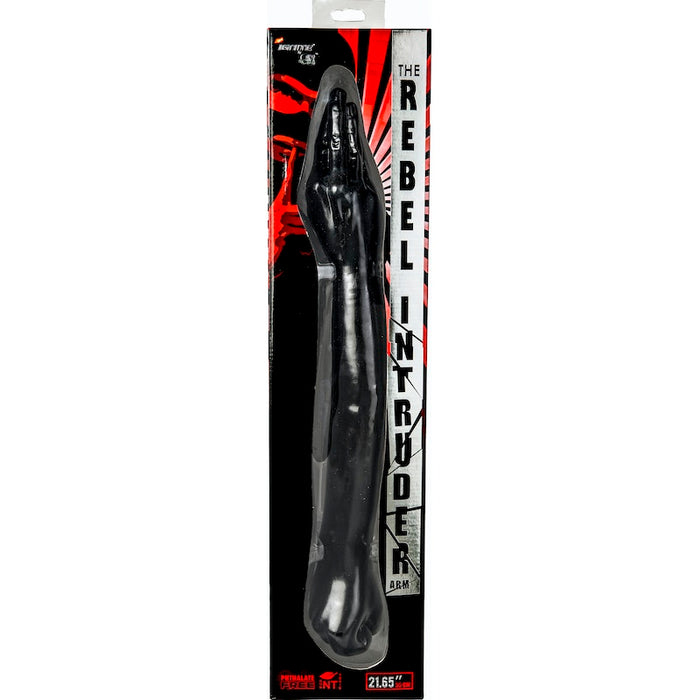 The Rebel Intruder Hand Dildo, 21.6"/55cm, Black