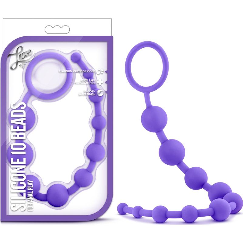 Luxe Silicone 10 Beads Pink