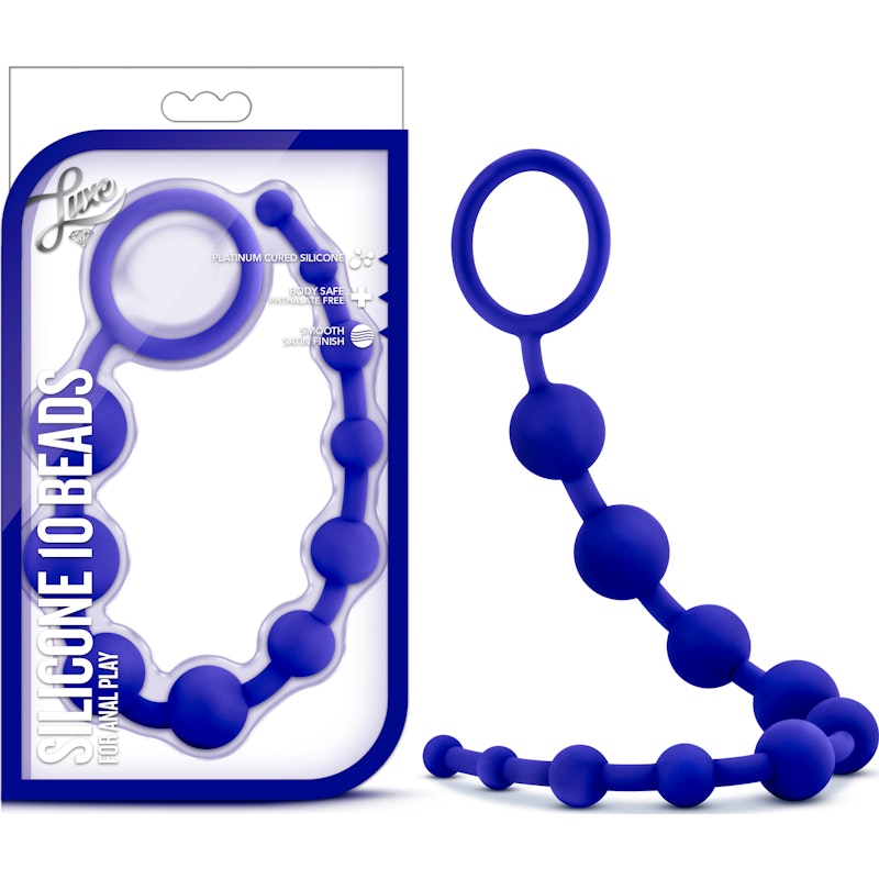 Luxe Silicone 10 Beads Pink