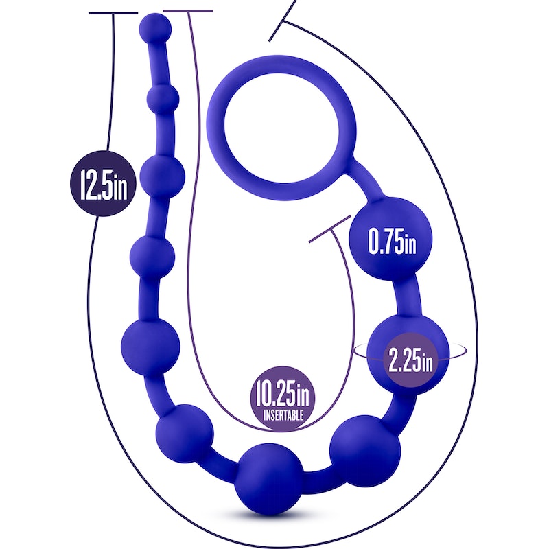 Luxe Silicone 10 Beads Pink