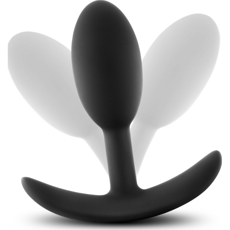 Luxe Wearable Vibra Slim Plug Small Purple