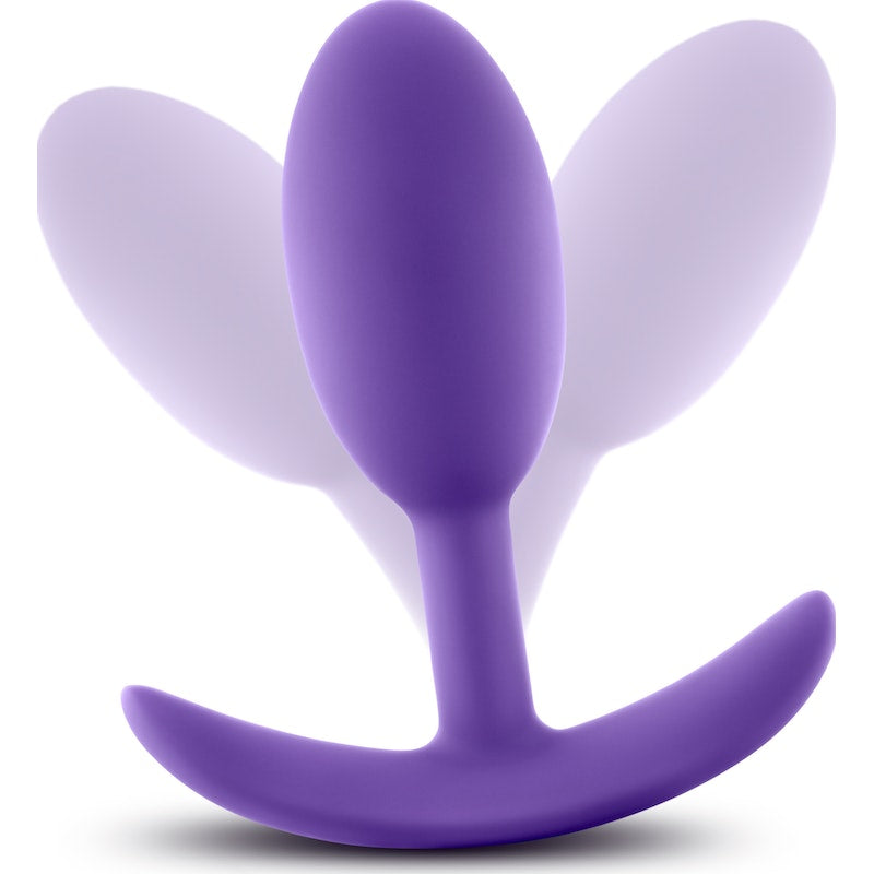 Luxe Wearable Vibra Slim Plug Medium Purple