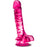 B Yours Basic 8 Dildo, 9"/23cm, Pink/Purple