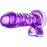 B Yours Basic 8 Dildo, 9"/23cm, Pink/Purple